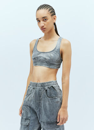 Diesel De-Toppy-S Crop Top Black dsl0356005