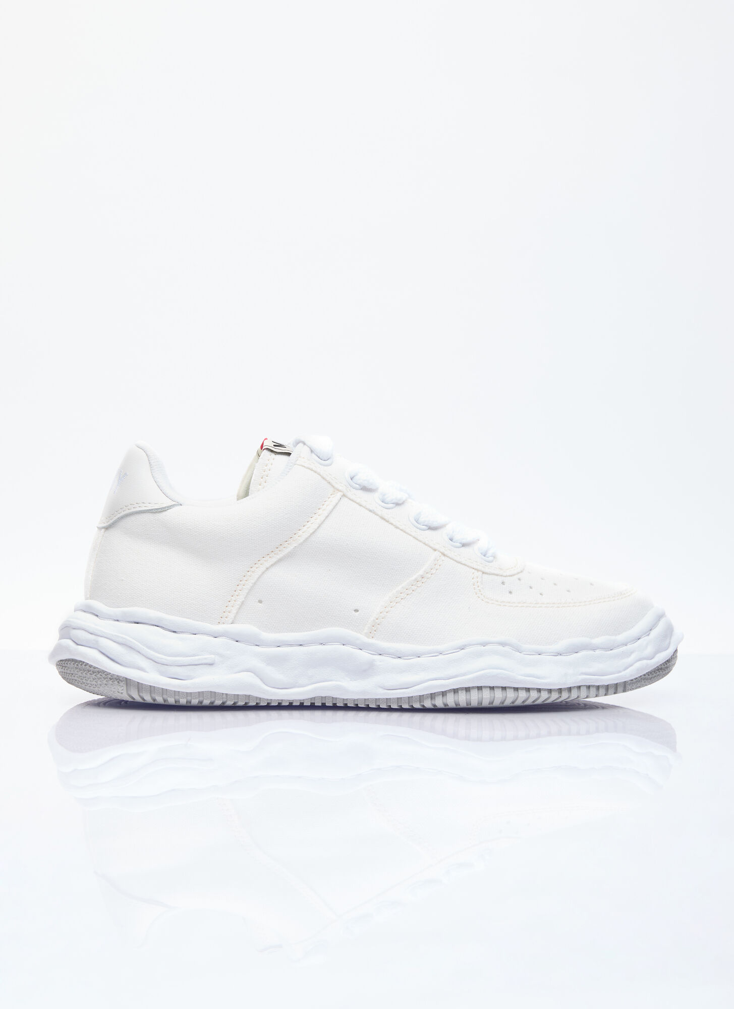 Shop Miharayasuhiro Wayne Og Sole Sneakers In White