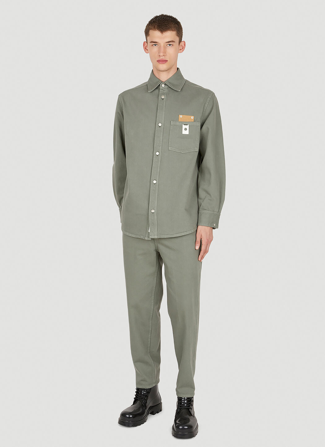 Craig Green Fluffy Hole Shirt in Khaki | LN-CC®