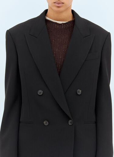 The Row Sandon Blazer Black row0258002