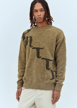 Patta Chenille Knit Sweater Black pat0154025