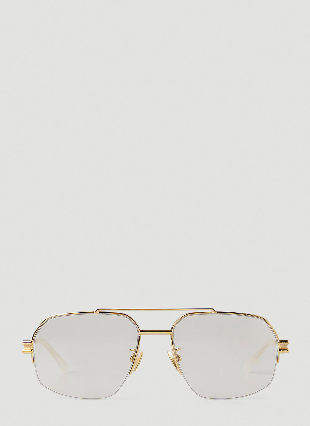 Half Frame Aviator Sunglasses | Sunglasses | Accessorize UK