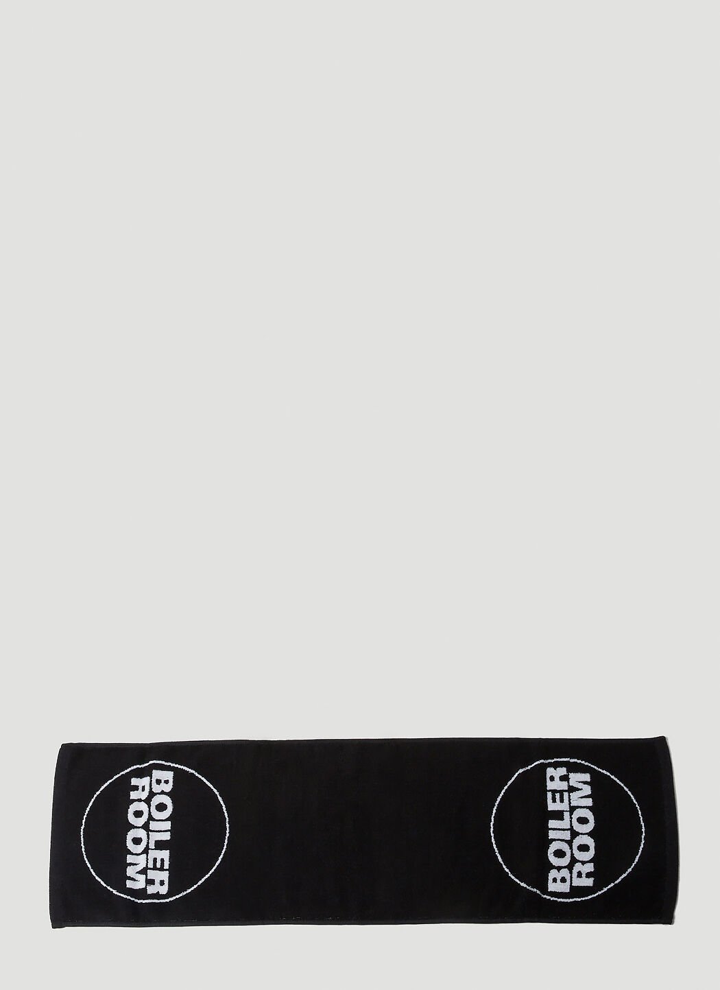 Prada Logo Sweat Towel Black pra0145046