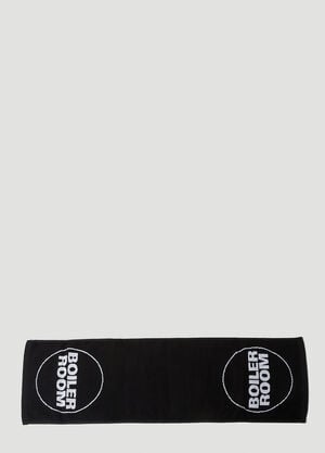 Prada Logo Sweat Towel Black pra0145046