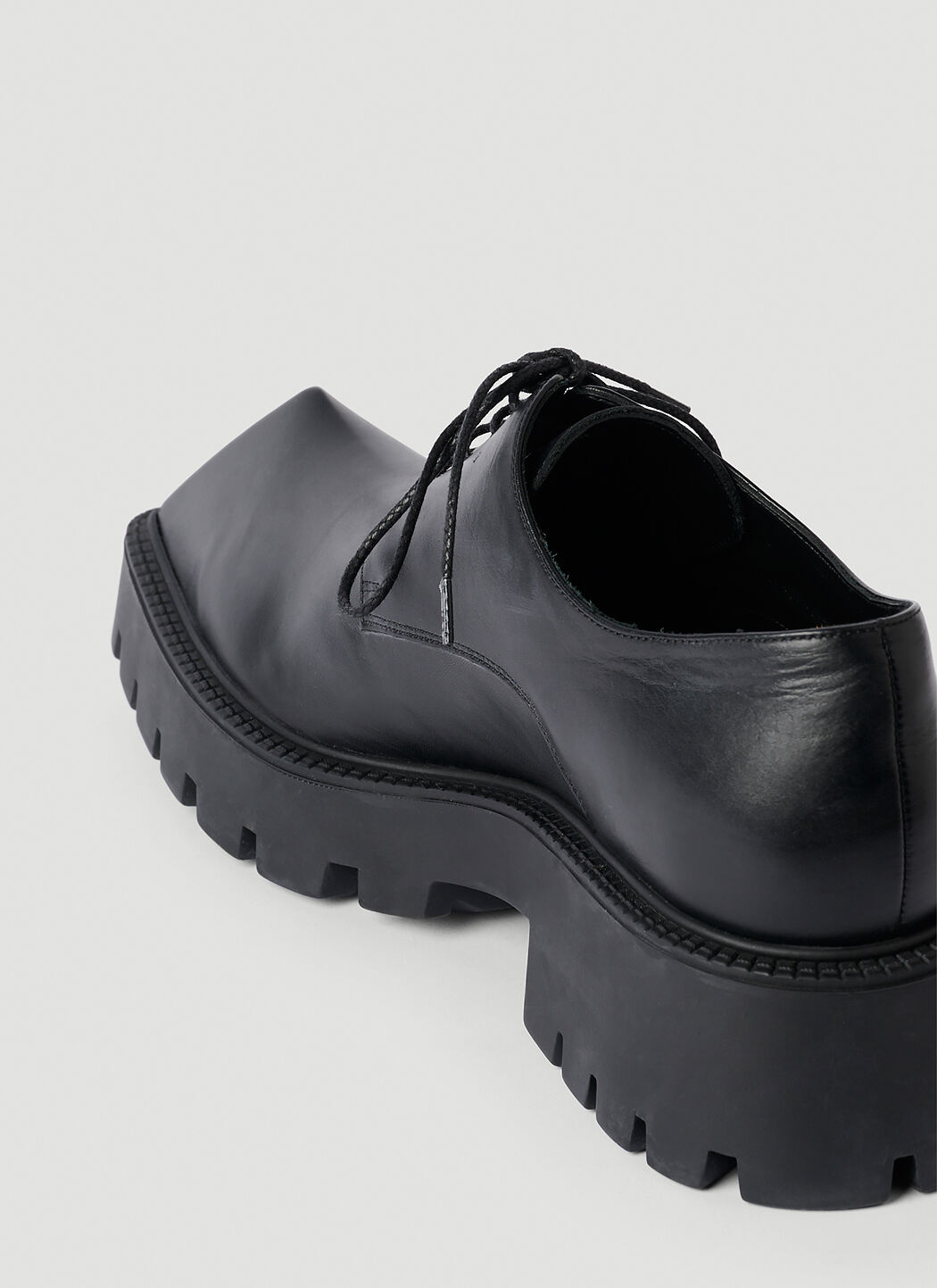 Balenciaga Unisex Black Rhino Derby Shoes | LN-CC®