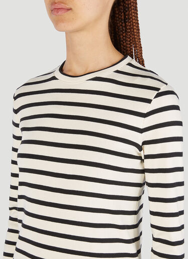 Jil Sander+ Striped Long Sleeved T-Shirt White jsp0251014