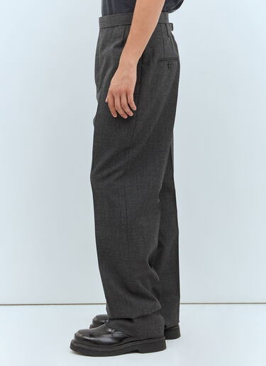 Thom Browne Tailored Wool Pants Grey thb0157003