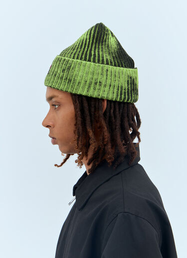 Stüssy Workgear Spray Cuff Beanie Hat Green sts0154019