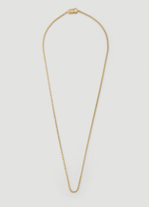 Tom Wood Square Chain Necklace Silver tmw0255001