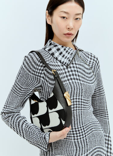 Burberry Small Chess Shoulder Bag Black bur0255106