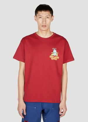 Sky High Farm x Converse Printed T-Shirt Brown skc0156002