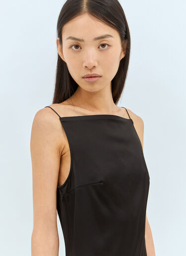 Jacquemus 라 로브 스폴리오 원피스 블랙 jac0258021