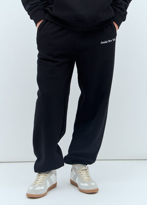 Balenciaga Serif Track Pants Black bal0157002