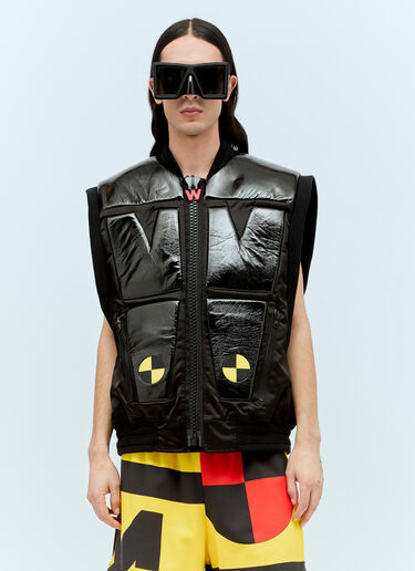 Walter Van Beirendonck 異世界サングラス ブラック wlt0156024