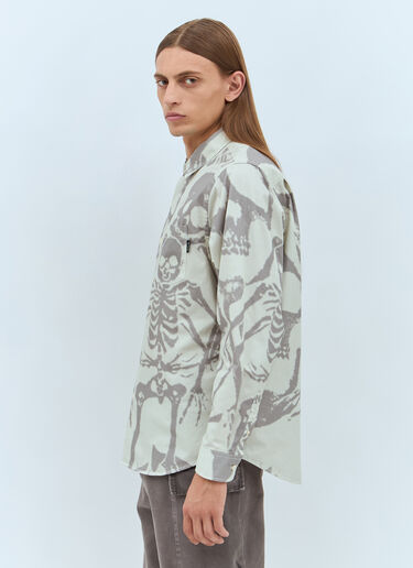 thisisneverthat® Skeletons Shirt Grey tsn0156003