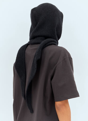 Ganni Soft Wool Balaclava Black gan0258063