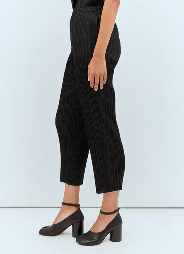 Pleats Please Issey Miyake Tapered Pants Black plp0258002