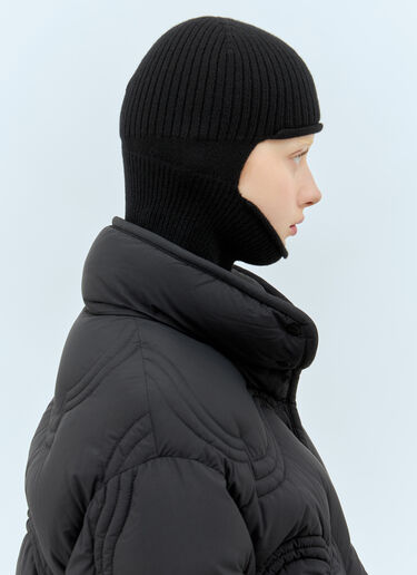 Moncler Wool And Cashmere Balaclava Black mon0258038