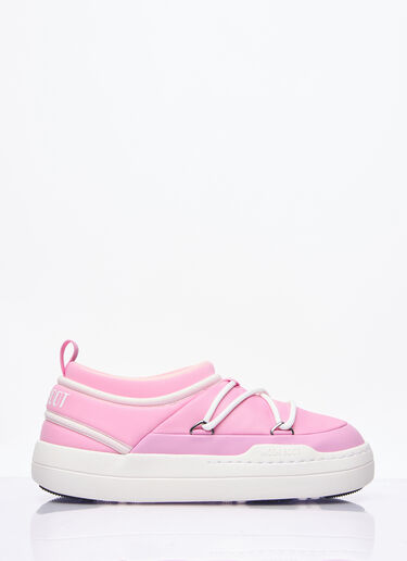 Moon Boot Park Icon Slip-On Shoes Pink mnb0258001