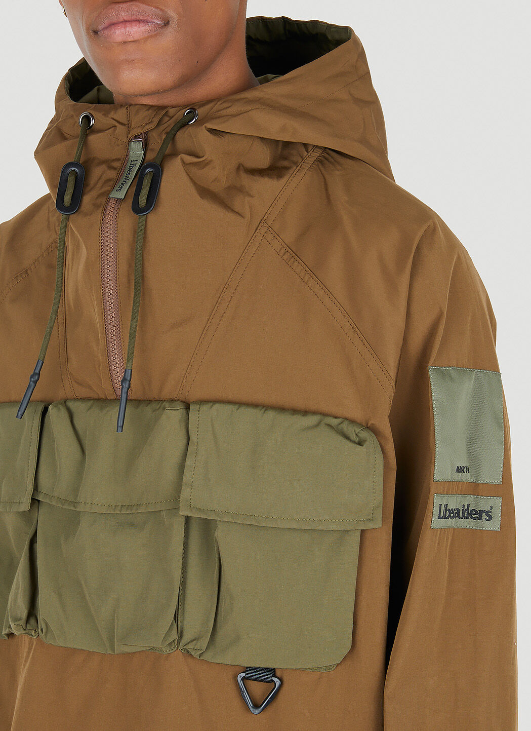 Liberaiders Wind Shell Jacket in Brown | LN-CC®