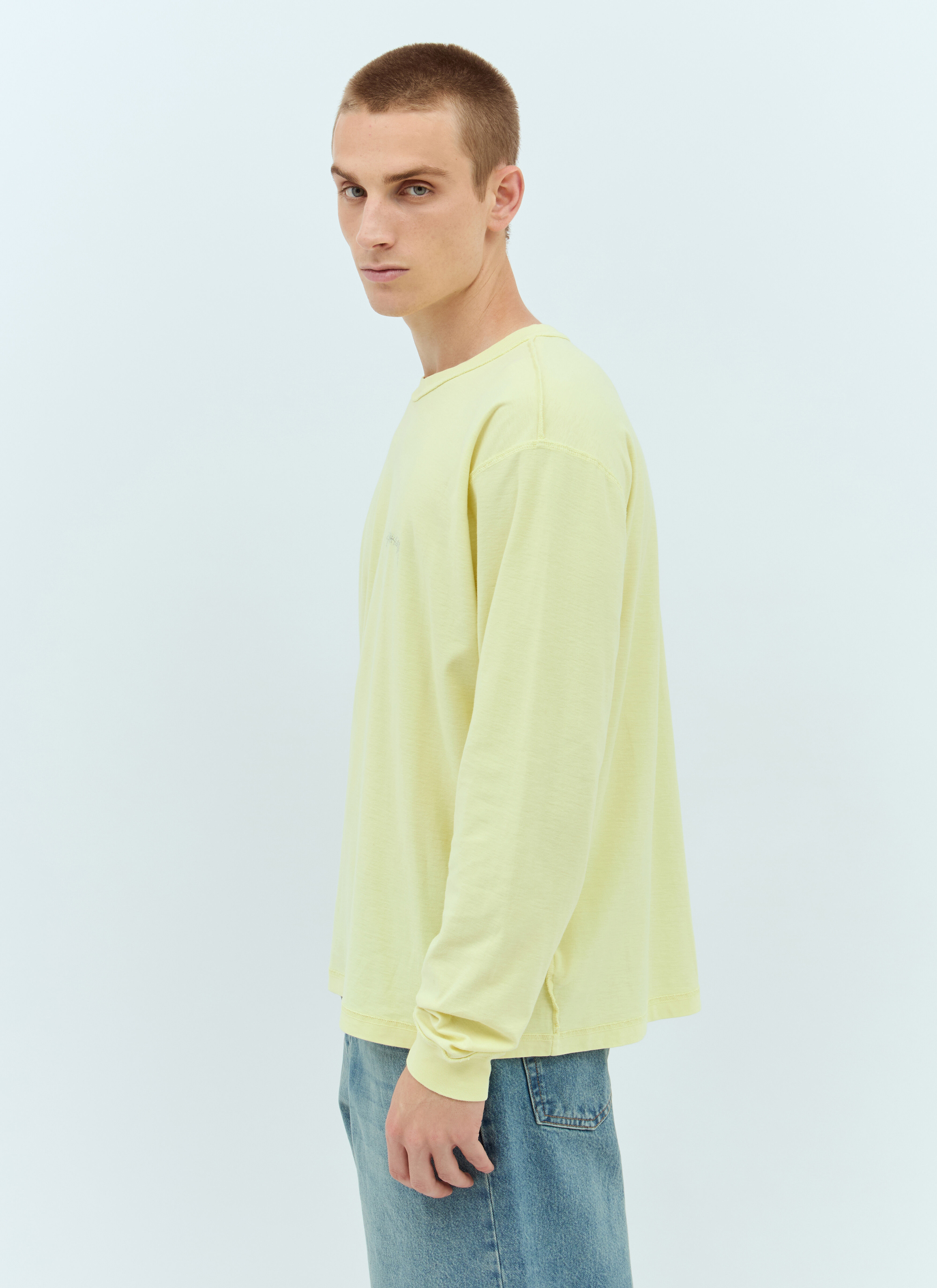 Stüssy Lazy T-Shirt Yellow sts0157008