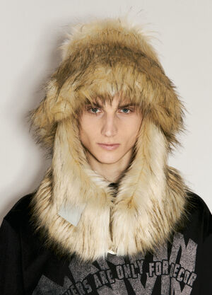 Lanvin Faux Fur Fisherman Hat Brown lnv0157001