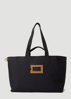 Y/Project Tonal Check Tote Bag Blue ypr0156036