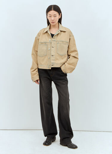 Acne Studios 水洗牛仔夹克 米色 acn0257019