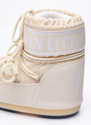 Moon Boot Icon Low Nylon Boots Cream mnb0358007