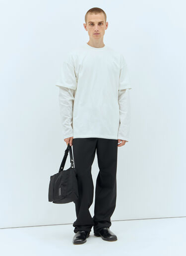 Jil Sander 레이어드 티셔츠  크림 jil0157006