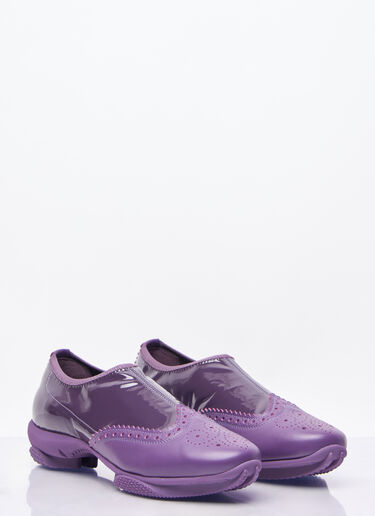 Kiko Kostadinov Sonia Slip-On Brogues Purple kko0258018