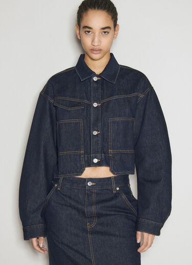 Helmut Lang Denim Trucker Jacket Blue hlm0254001