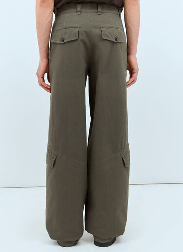 Dries Van Noten Paxford Cargo Pants Grey dvn0158009