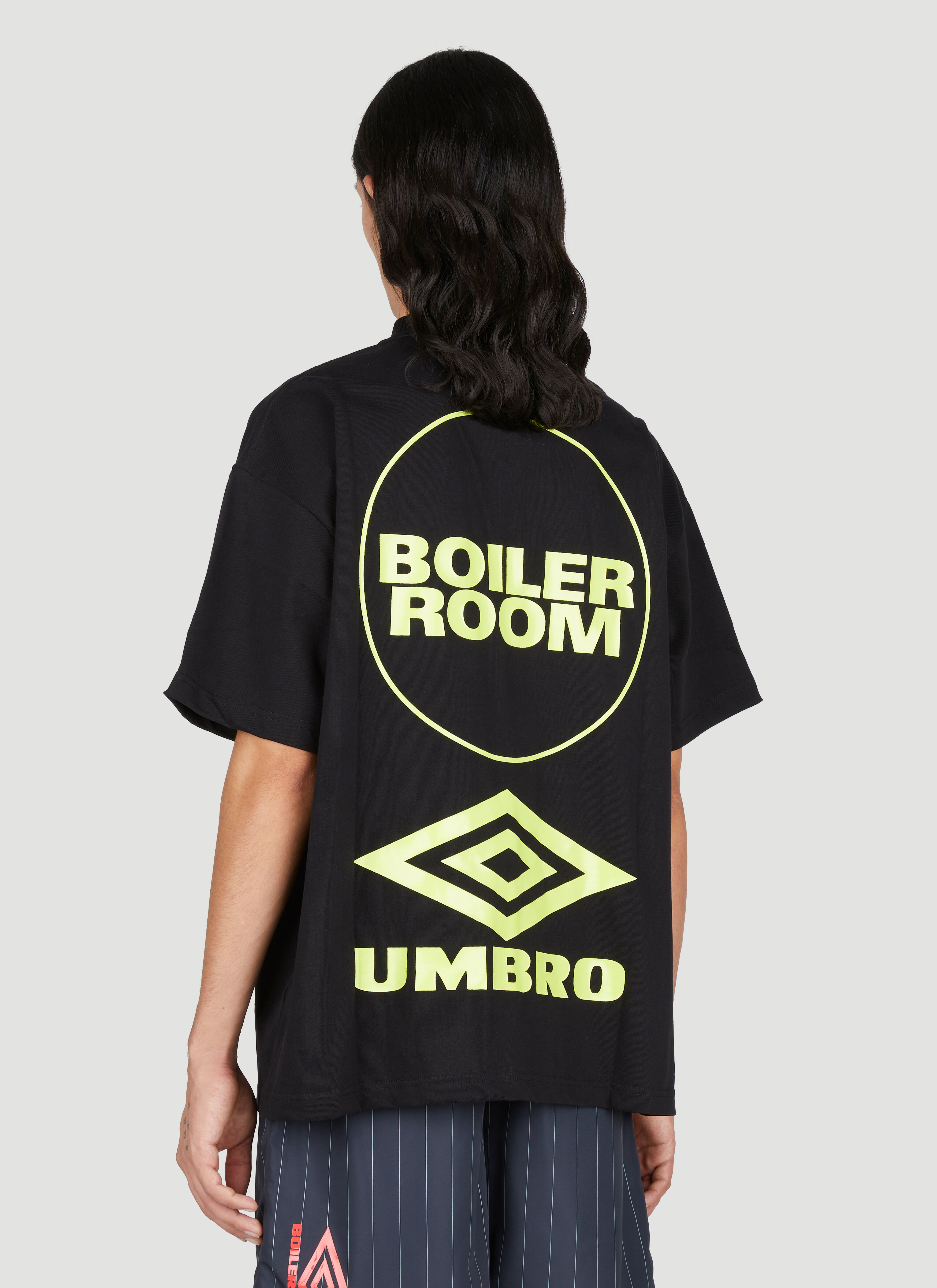 Boiler Room x Umbro Short Sleeve Training T-Shirt in Black | LN-CC®