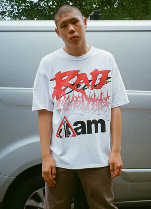 BEAMS BEAMS T x LN-CC T-Shirt With Artwork By BIAS DOGS White bms0158008