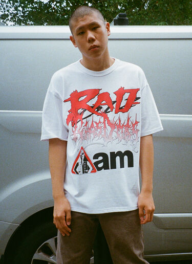 BEAMS BEAMS T x LN-CC T-Shirt With Artwork By BIAS DOGS White bms0158005