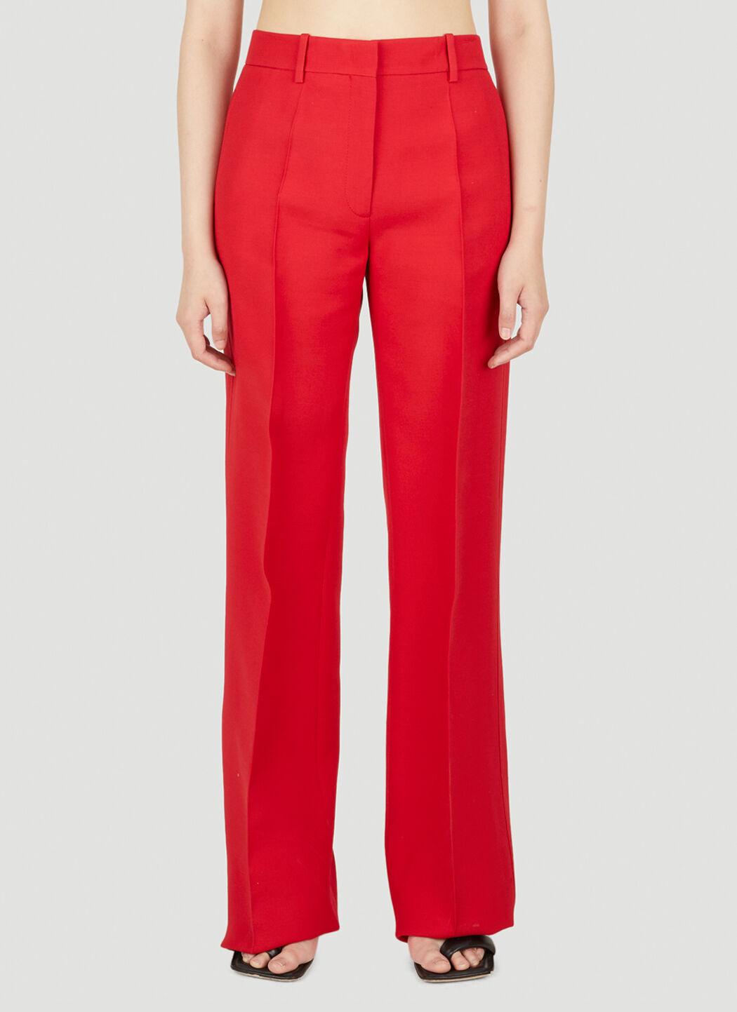 Flared Suit Trousers Blue | NA-KD