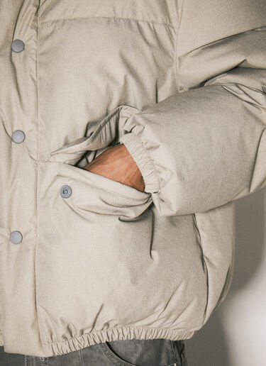 Our Legacy Inhale Puffa Jacket Beige our0158010