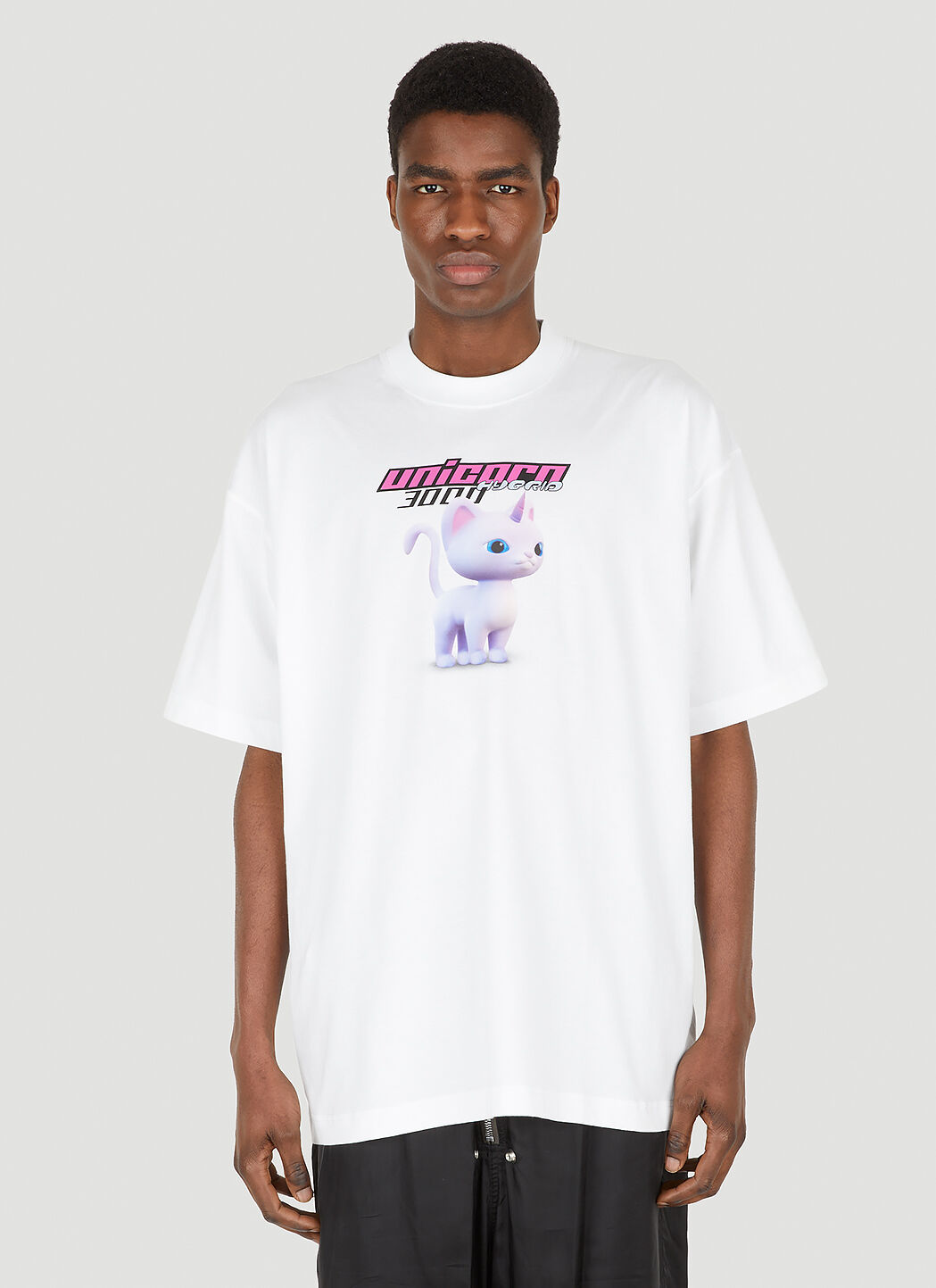 VETEMENTS Everyone Can Be A Unicorn T-Shirt in White | LN-CC®