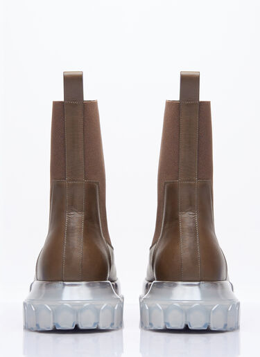 Rick Owens ビートル ボゾトラクターブーツ  ブラウン ric0157018