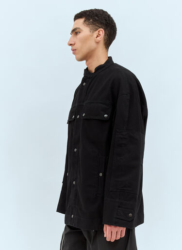 Dries Van Noten Viskin Jacket Black dvn0158003