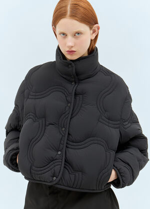 Moncler Beryl 短款羽绒服 深灰色 mon0258001