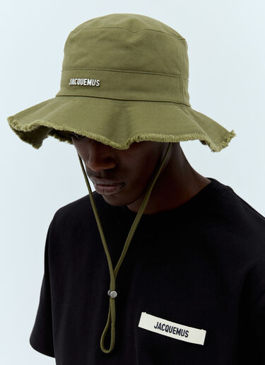 Jacquemus Le Bob Artichaut Expedition Hat Green jac0158029