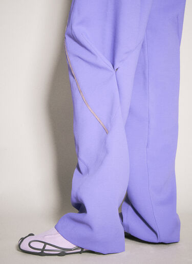 Kiko Kostadinov Hina Pleat Pants Purple kko0254001