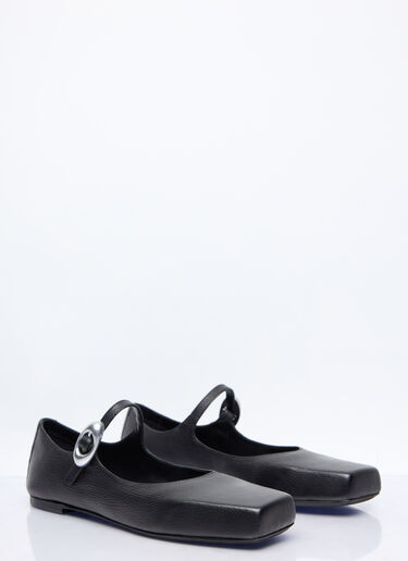 Alexander Wang Billie Mary Jane Flats Black awg0257019