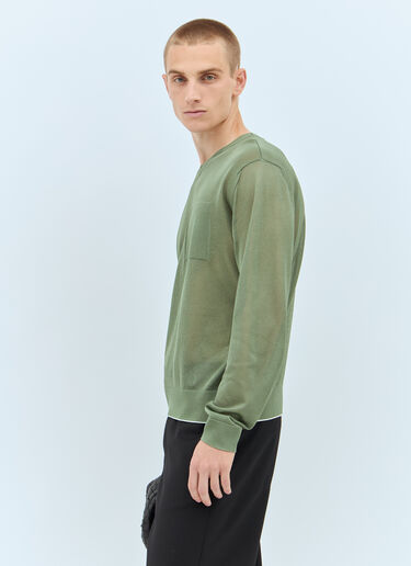 Jacquemus La Maille Paseo Sweater Green jac0158013