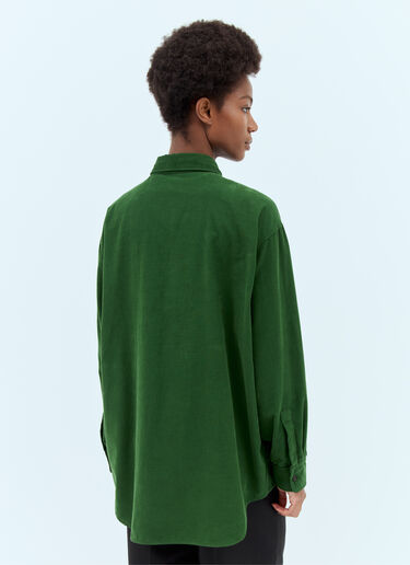 The Row Penna Shirt Green row0256027