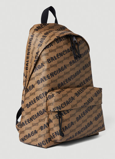 Balenciaga Bb-monogram Backpack in Brown for Men