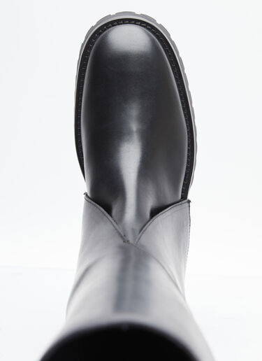 Ann Demeulemeester Jay Leather Boots Black ann0254014