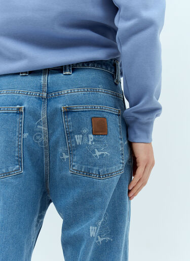 Carhartt WIP Stamp Jeans Blue wip0157001